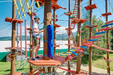 Adrenalin park v Jeseníkách